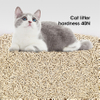 Custom processed deodorizinghighly absorbent soy cat litter