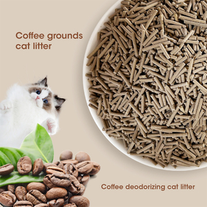 Customization Custom Odorless Coffee Grounds Cat Litter Biodegradable