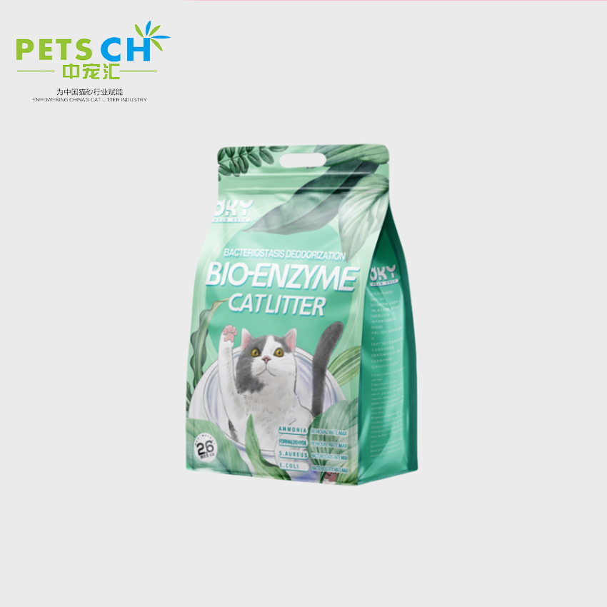 OKY Biodegradable Enzyme Cat Litter with Antibacterial Properties