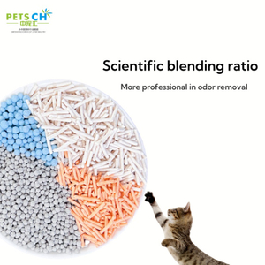 OEM Factory Directly Sale Natural Fragrance Highly Absorbent and Perfect for Multi-Pet Households Fast Clumping Mixed Cat Litter