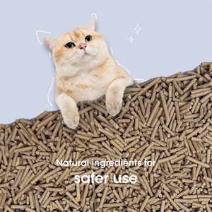 Customization Custom Odorless Coffee Grounds Cat Litter Biodegradable