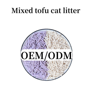 Natural Plant 2.0mm Strip Shape Clumping Natural Dust Free Premium Quick Clumping Tofu Cat Litter