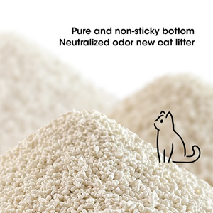 Plant-Based Deodorizing and Near Dust-Free Cassava Cat Litter