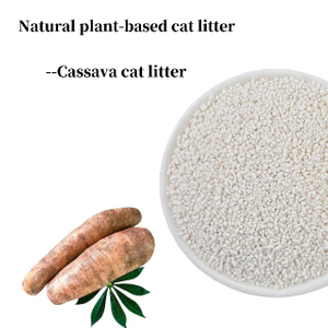 Low Dust, Quick Clumping Tapioca Cat Litter, Easy to Clean, Does Not Stick to The Bottom, and Is Not Easily Scattered.