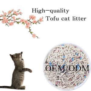 Whole Sale Flushable Strong Clumping Tofu Natural Bentonite Mixed Cat Litter