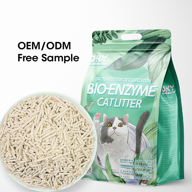 OKY Biodegradable Enzyme Cat Litter with Antibacterial Properties