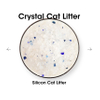 Super Absorbent Low Dust Crystal Cat Litter Silicone Cat Litter